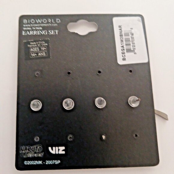 Naruto Shippuden Character And Icons 2 Costume Jewelry Earrings Set - Picture 6 of 6